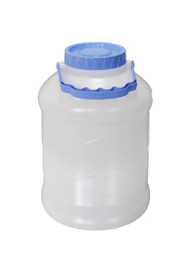Milih Kaplamalı 8 Litrelik Plastik Şişe 463662736 Beyaz
