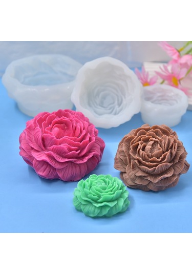 Yunboo Büyük Boy Papatya Desenli Silikon Kalıp: Sabun, Mum, Fondant Ve Ev Yapımı Lezzetler İçin Esnek Kullanım