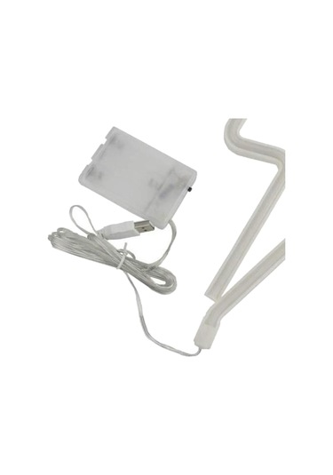 Homyl Yıldırım Neon Tabelalar Usb Led Gece Lambası Duvar Mor Mor