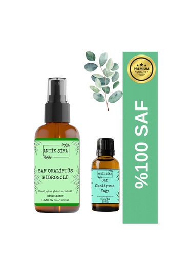 %100 Saf Okaliptus Uçucu Yağı Ve Okaliptus Suyu 10 Ml + 100ml 20 ML