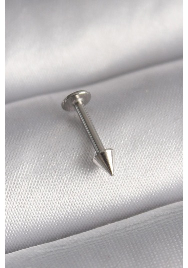 316l Çelik Gümüş Renk Çivi Model Piercing - Prt3500eb02980-8043 Gümüş