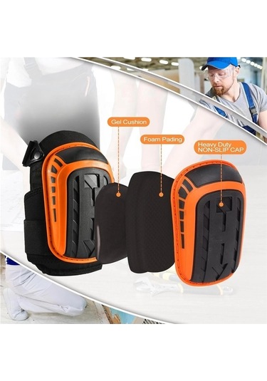 Wondernest Yastıklı Ve Kaymaz Jialan Jel İçin Dizlikler Çalışma Askılı - Vf