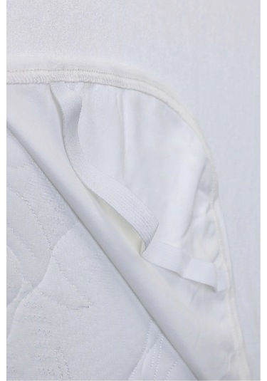 Divanev Sıvı Geçirmez Bebek Yatağı İçin Alezi 70x120 Cm Yatak Koruyucu Pamuklu Köşe Lastikli Beyaz