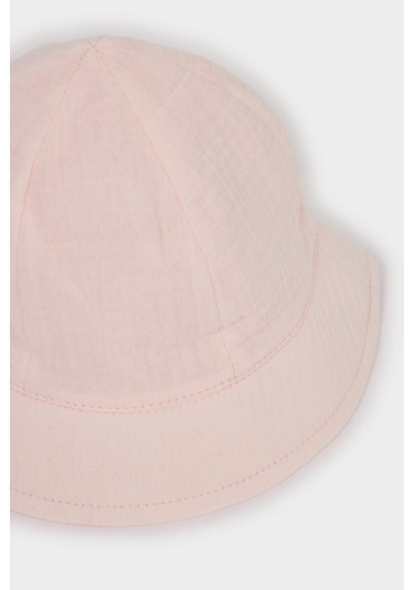 Defacto Müslin Bucket Şapka Kız Bebek B7988a526smpn1 Pembe-pn1