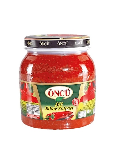 Öncü Acı Biber Salçası Cam Pet 1650gr