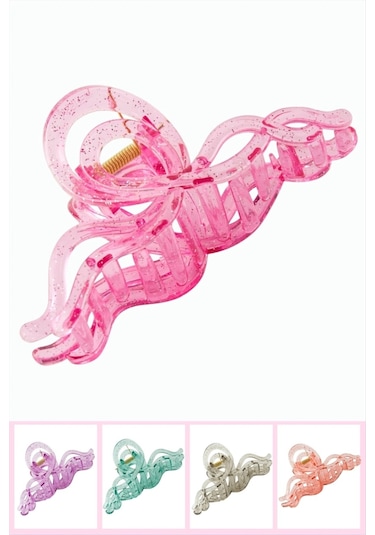Sonsuzluk Simli Mandal Toka 10 Cm Pembe