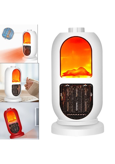Suntek Mini Kişisel Masaüstü Elektrikli Isıtıcı İç Beyaz