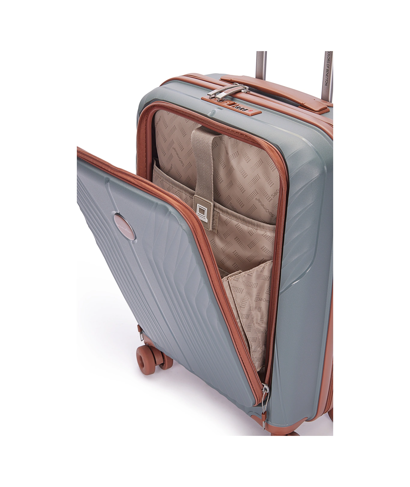 United Colors Of Benetton Unisex Kabin Boy Valiz 14bnt8010 Antrasit United Colors Of Benetton Unisex Kabin Boy Valiz 14bnt8010 Antrasit