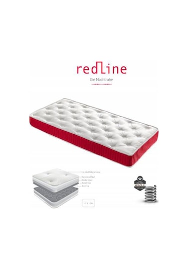 Uzunbebe 150X200 Heyner Redline Lüx Jakarlı Ortopedik Yaylı Yatak