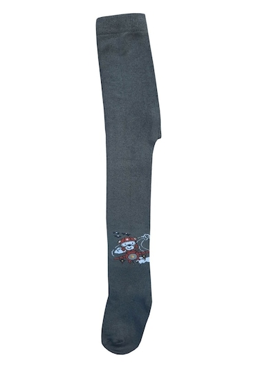 Lababy Erkek Çocuk Renkli Desenli Pamuklu Likralı Külotlu Çorap