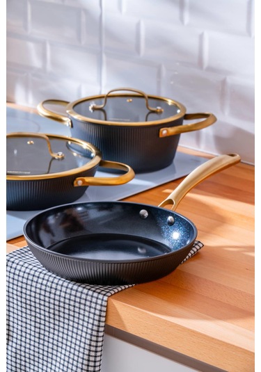 Ultimate Pro 5 Parça Tencere Seti - Siyah