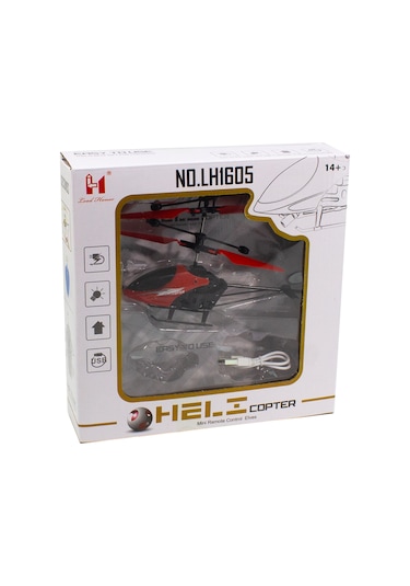 Uçan Helikopter El Sensörlü Mini Işıklı Şarjlı