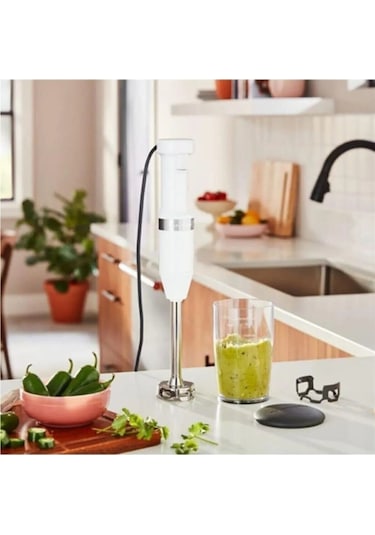 KitchenAid 5KHBV53EWH 180 W Classic El Blender Seti