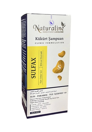 Naturaline Kükürt Saç Ve Vücut Şampuanı 200 Ml Tüm Saçlar