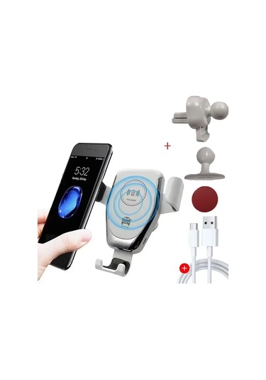 30w Hızlı Kablosuz Şarj Araba İphone Uyumlu 15 14 13 12 11 Pro Xs Max 1