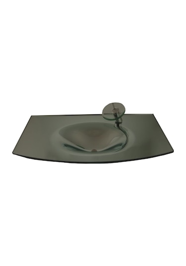 Cam Lavabo Ayna Modeli 80 x 56 CM