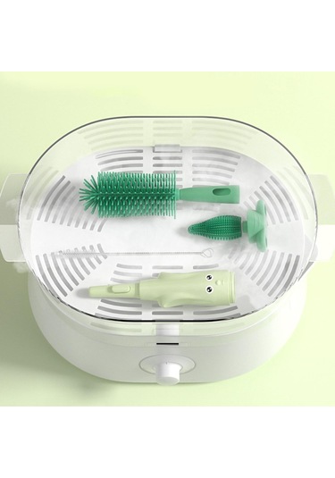 Homyl 4x Emzik Şişe Fırçası Yıkama Temizleme Için Yeşil