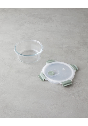 English Home Mila Borosilikat Saklama Kabı 620 Ml Yeşil