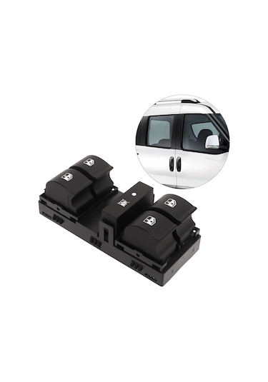Fıat Doblo 3 Mk3 Ön Sol Dörtlü Cam Açma Anahtarı 2010-2015 735498686