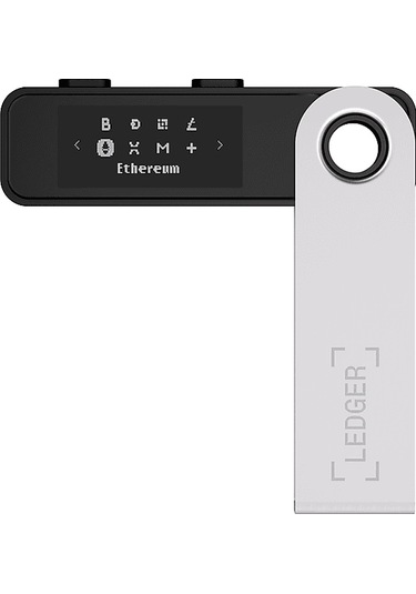 Ledger Nano S Plus Type-C 64 GB Kripto Cüzdan Siyah