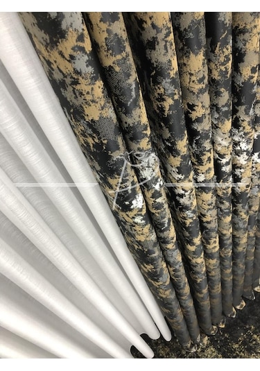 Fon Perde Salvador Desen Jakarlı Saten Fonluk