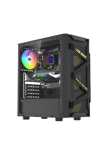 Vegax 4 Adet Rgb Fanlı Atx Tuştan Değişen Boş Bilgisayar Kasası