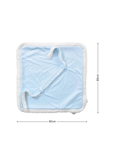 Sarı Kış Bebek Erkek Kız Battaniye Wrap Çift Katmanlı Polar Bebek Kundak Yenidoğan Bebek Yatak Battaniyesi Için Uyku Tulumu Sarı