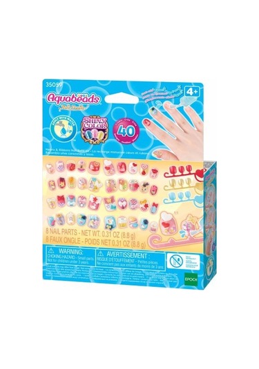 35059 Aquabeads Kalpler Ve Kurdeleler - Yedek Tırnak Paketi +4 Yaş