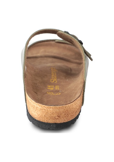 Slazenger LENS Erkek  Haki Terlik