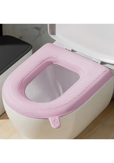 Büro Ev Ofis Yazlık Düzeni İçin Silikon Klozet Tuvalet Kılıfı