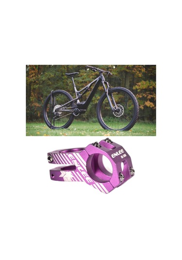 Suntek 31.8mm Dağ Bisikleti Gövdesi Yüksek Mukavemetli Mtb Yol Mor