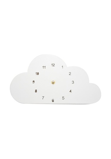 Goldenqian Nordic Wood Bulut Yağmur Damlası Şekilli Saat Çocuk Odası Dekorasyon Duvar Stickerı Gökkuşağı Rengi Ihlamur Bmm6om ÇOk Renkli