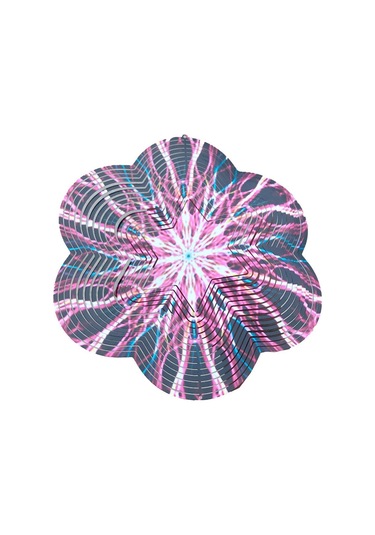 Suntek Yard Home Patio 22x33cm Için Wind Spinner 3d Paslanmaz