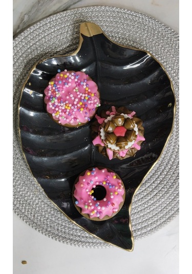 Donut 3 Li Set Çikolata Kokulu Mum