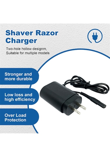 Braun Serisi S3 Adaptörü Abd Fişi 12v 0.4a Tıraş Makinesi Şarj Cihazı Değiştirin