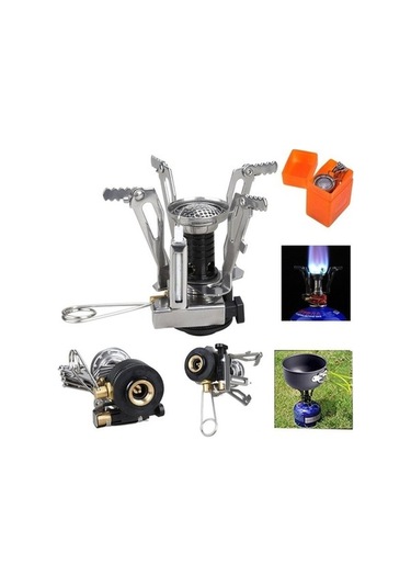 Ulzyvf Yürüyüş Tencereleri Skycity Sırt Çantası Renkli Kamp Çantası 3000w Açık Hava Ocağı Çok Renkli