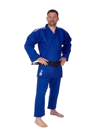 Adidas Champion Iıı Ijf Onaylı Judo Elbisesi Mavi Judogi Mavi
