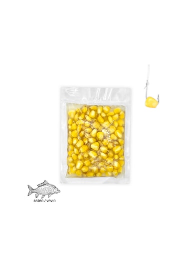 Süper Şeker Mısır Sazan / Yayın İçin İri Taneli Poşet Şeker Mısır Sazan/yayın