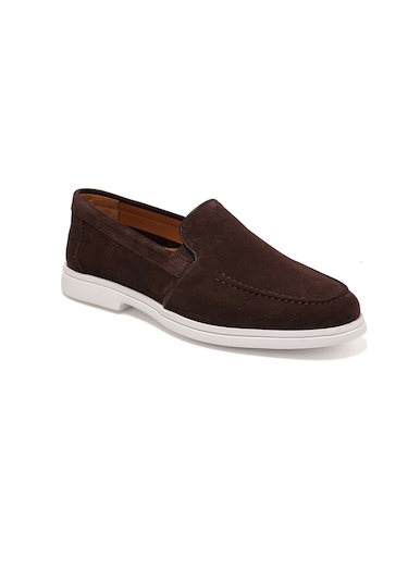 Sneaker Erkek Og-481 John May Kahve Süet Kahverengi