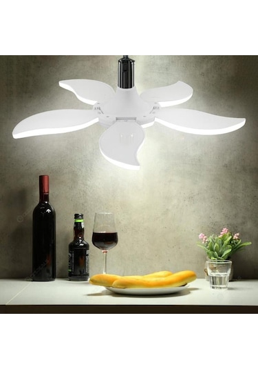 Wınlıght 5 Kollu Mango Pervane 60 Watt Led Ampul