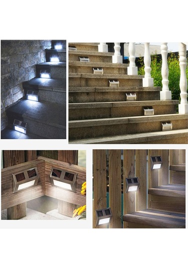 Xindoker 3 Led Güneş Enerjili Duvar Lambası, Otomatik Açık/kapalı, Ip44, Dış Mekan Merdiven Bahçe Aydınlatması Sıcak Beyaz Ilık Beyaz Xindoker 3 Led Güneş Enerjili Duvar Lambası, Otomatik Açık/kapalı, Ip44, Dış Mekan Merdiven Bahçe Aydınlatması Sıcak Beyaz Ilık Beyaz