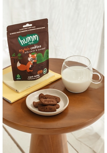 Humm Organik Keçiboynuzlu Fındıklı Kurabiye 55 G