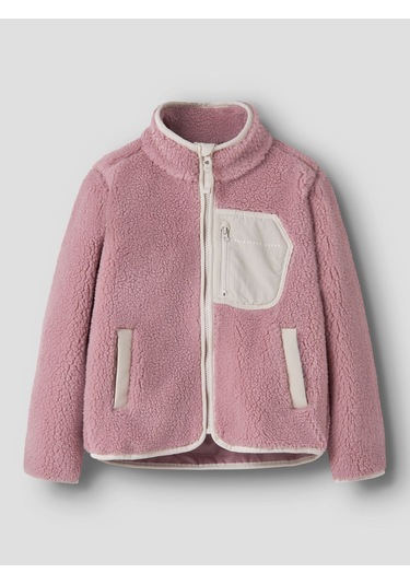 Name It Nknmattıa Sherpa Unisex Çocuk Ceket 13241683 Pembe