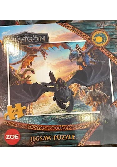 Zoe Jıgsaw Puzzle How To Train Your Dragon 100 Pıeces