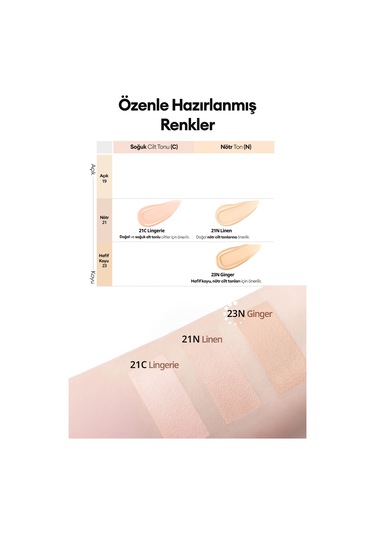 Mat Bitişli Clıo Kill Cover Founwear Cushion The Original Mini 23n Ginger Spf50+ Pa+++ 23n Ginger