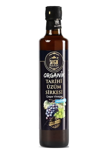 Saygın Organik Üzüm Sirkesi 500 ML