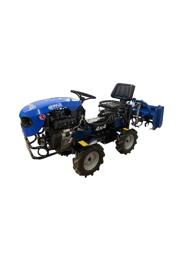 Yavuz Y600SX Life 188FE 12 HP Dizel Marşlı 4x4 Mini Traktör