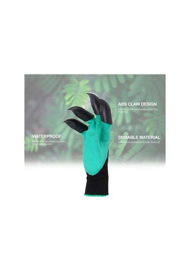 : Option 1 Focus On Key Features : Ulzyvf Bahçe Eldiveni - 5 Parmak, Nefesli, Dayanıklı, Kazma İçin