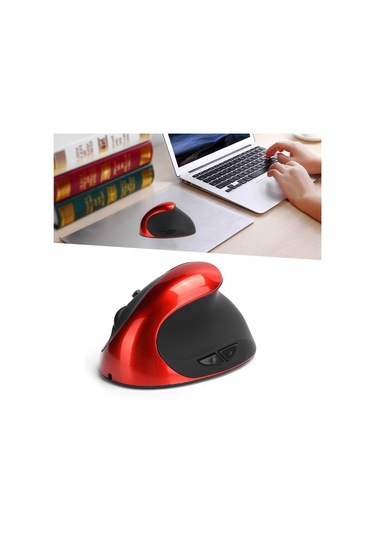 Ximistore9 Sağ El Ergonomik Dikey Kablosuz Mouse, 2.4ghz Kablosuz Teknoloji, 3 Seviye Dpı, 500mah Batarya, Mor