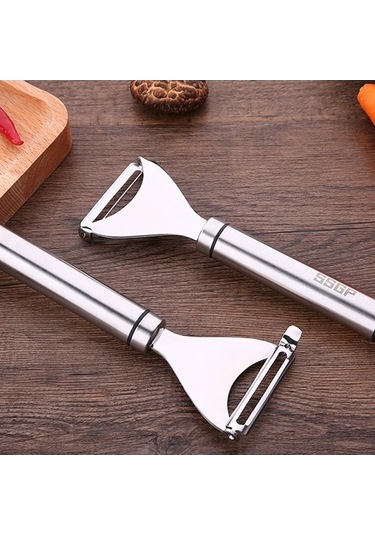 Ulzyvf Ssgp Mutfak Aksesuarı, 18,5 Cm Paslanmaz Çelik Sebze Soyucu Diğer